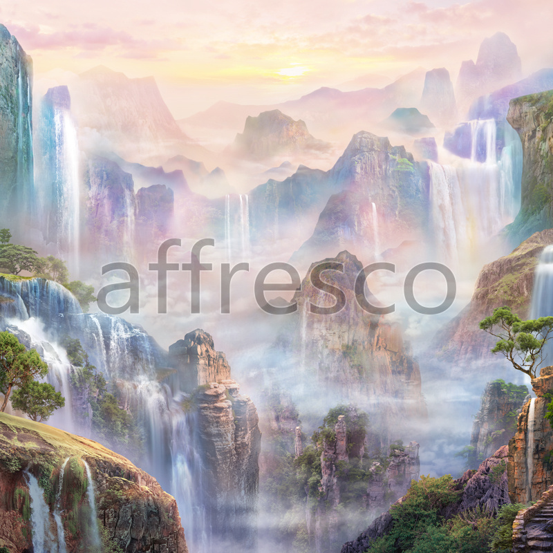 Фрески, Горные водопады