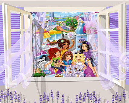 Фрески Affresco для детской комнаты на канале Disney!