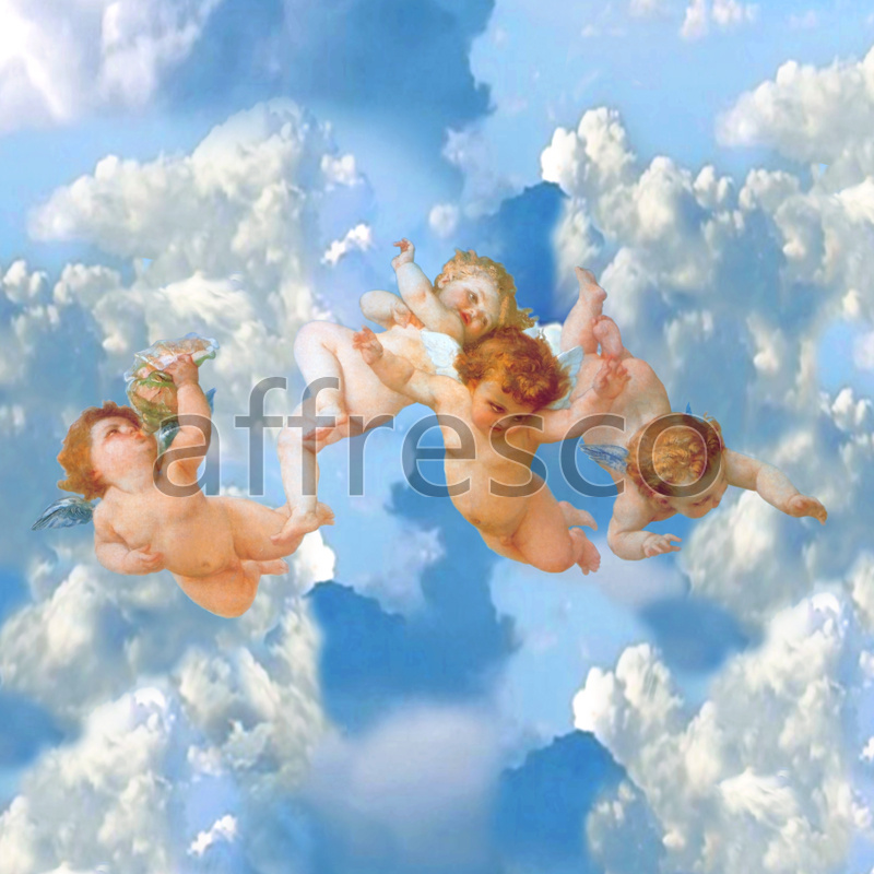 Фрески, Ангелы в облаках