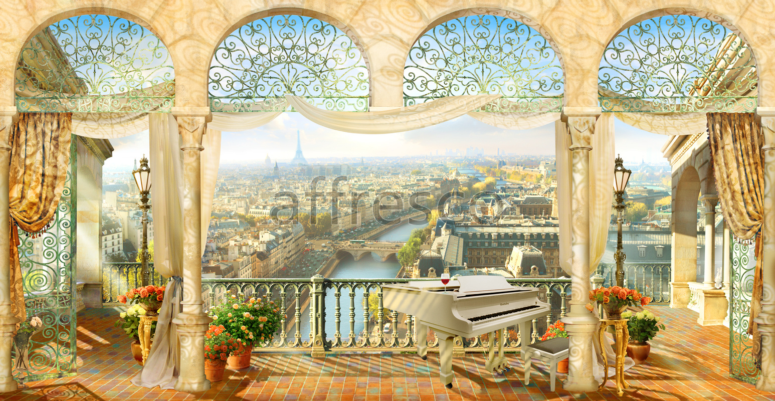 Фрески, Балкон Парижа