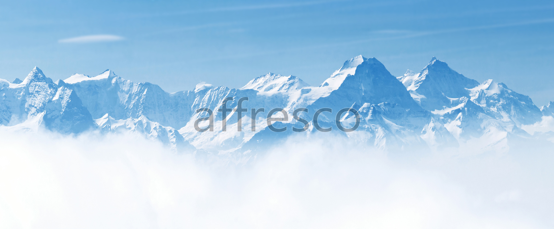 Фрески, Панорама снежных вершин