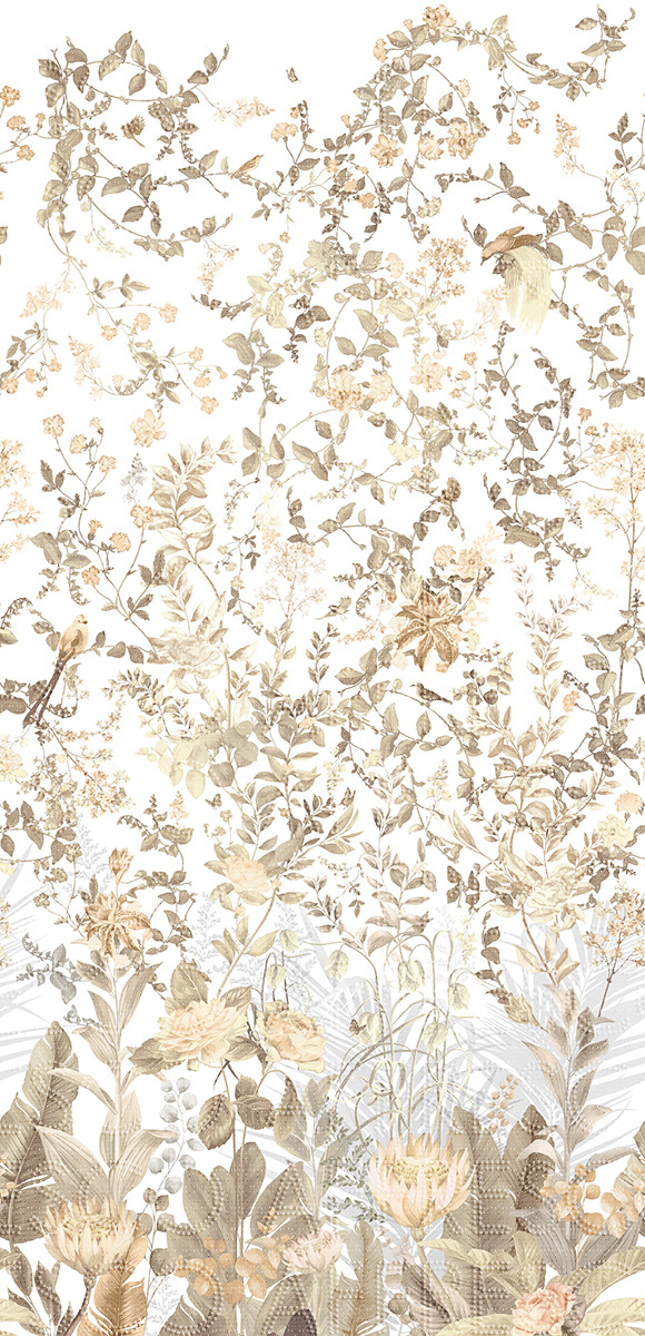 Арт. OFA1300-COL6 | Бесшовные Дизайнерские обои | Art Fabric