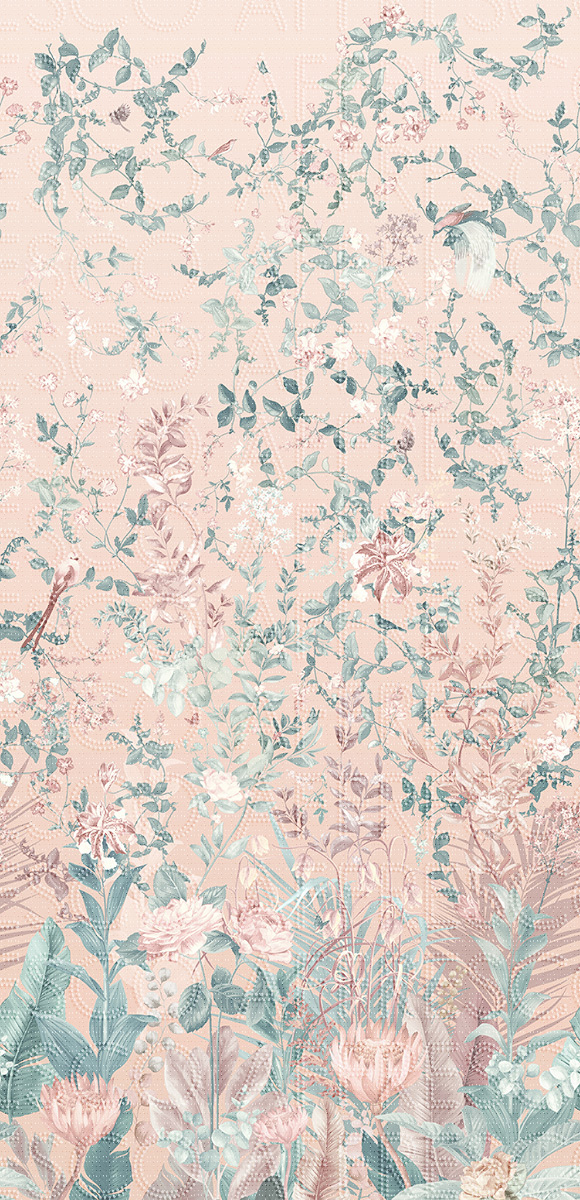 Арт. OFA1300-COL3 | Бесшовные Дизайнерские обои | Art Fabric