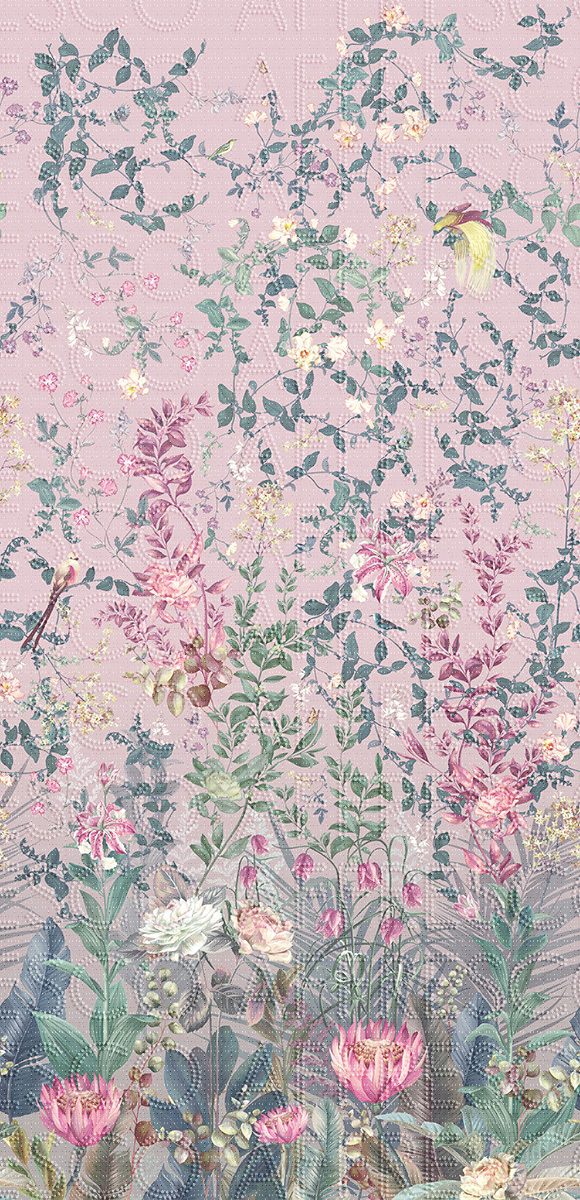 Арт. OFA1300-COL4 | Бесшовные Дизайнерские обои | Art Fabric