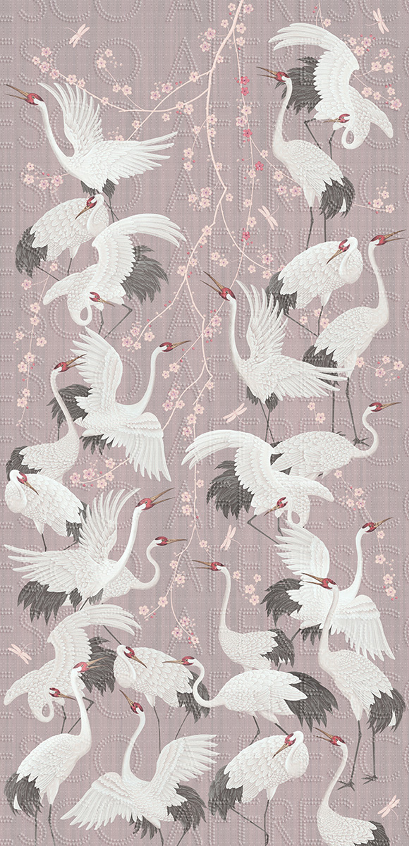 Арт. OFA2003-COL4 | Бесшовные Дизайнерские обои | Art Fabric