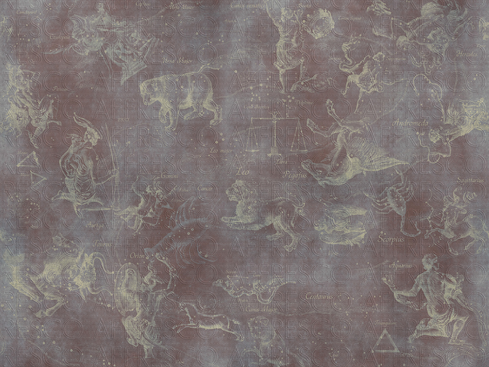 Фотообои знаки зодиаков, Арт. AB695-COL1, фабрика обоев Affresco