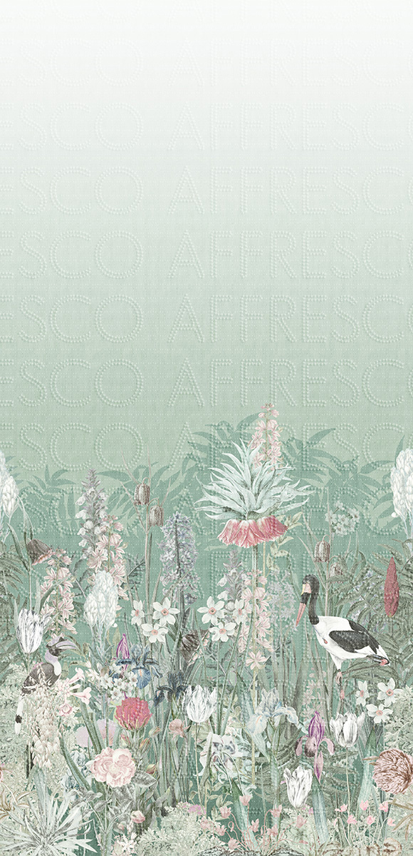 Арт. OFA1025-COL4 | Бесшовные Дизайнерские обои | Art Fabric
