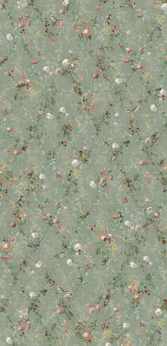 Арт. OFA1512-COL3 | Бесшовные Дизайнерские обои | Art Fabric