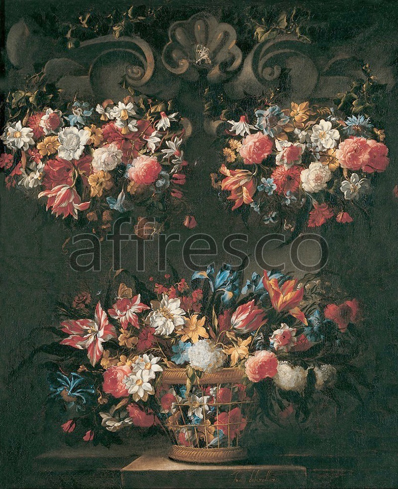 Каталог Аффреско, НатюрмортJuan de Arellano, Still Life with Flowers | арт. Juan de Arellano, Still Life with Flowers