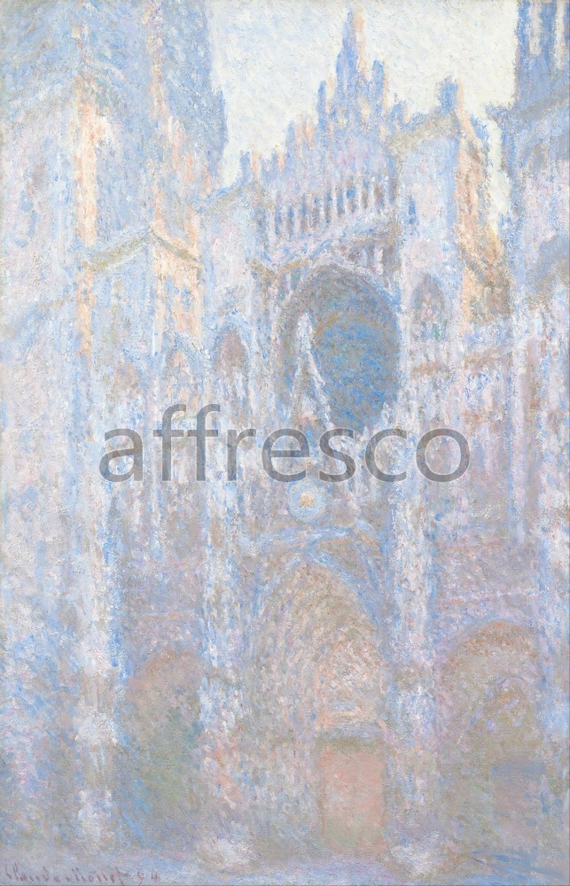 Каталог Аффреско, Импрессионисты и постимпрессионистыКлод Моне, Собор в Руане | арт. Claude Monet, Rouen Cathedral West Facade