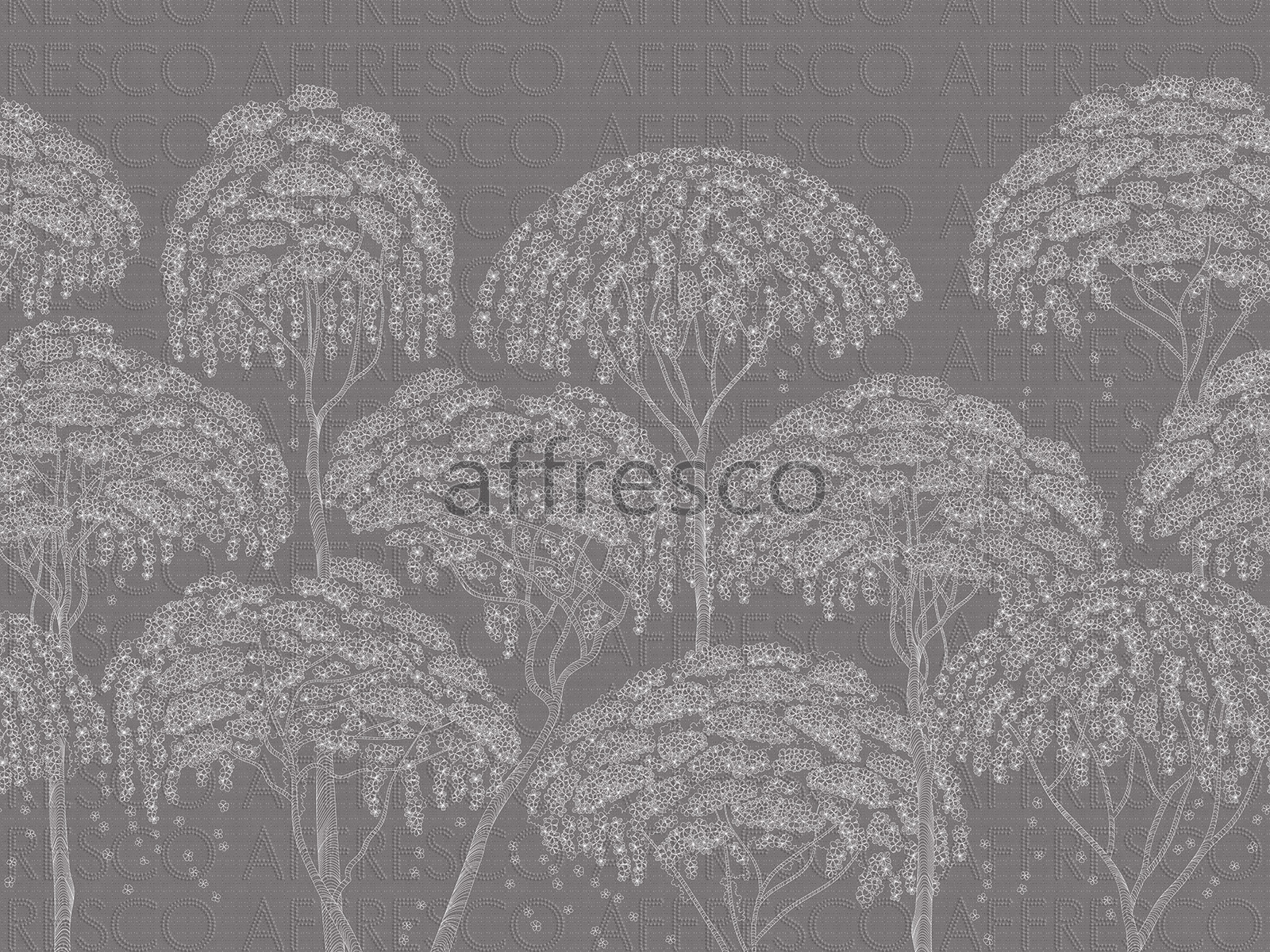 Арт. AF2153-COL3 | Бесшовные Дизайнерские обои | Line Art