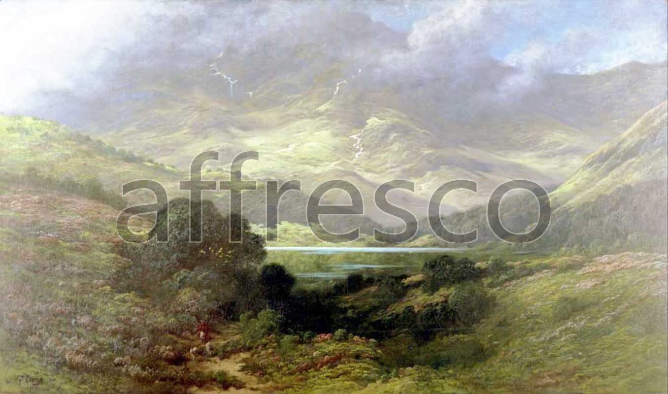 Каталог Аффреско, Классические пейзажиГюстав Доре | арт. Gustave Dore Scottish Highlands