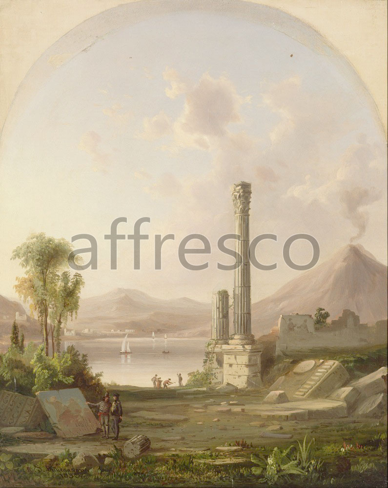 Каталог Аффреско, Классические пейзажиРоберт Скотт Данкансон | арт. Robert S. Duncanson, Pompeii