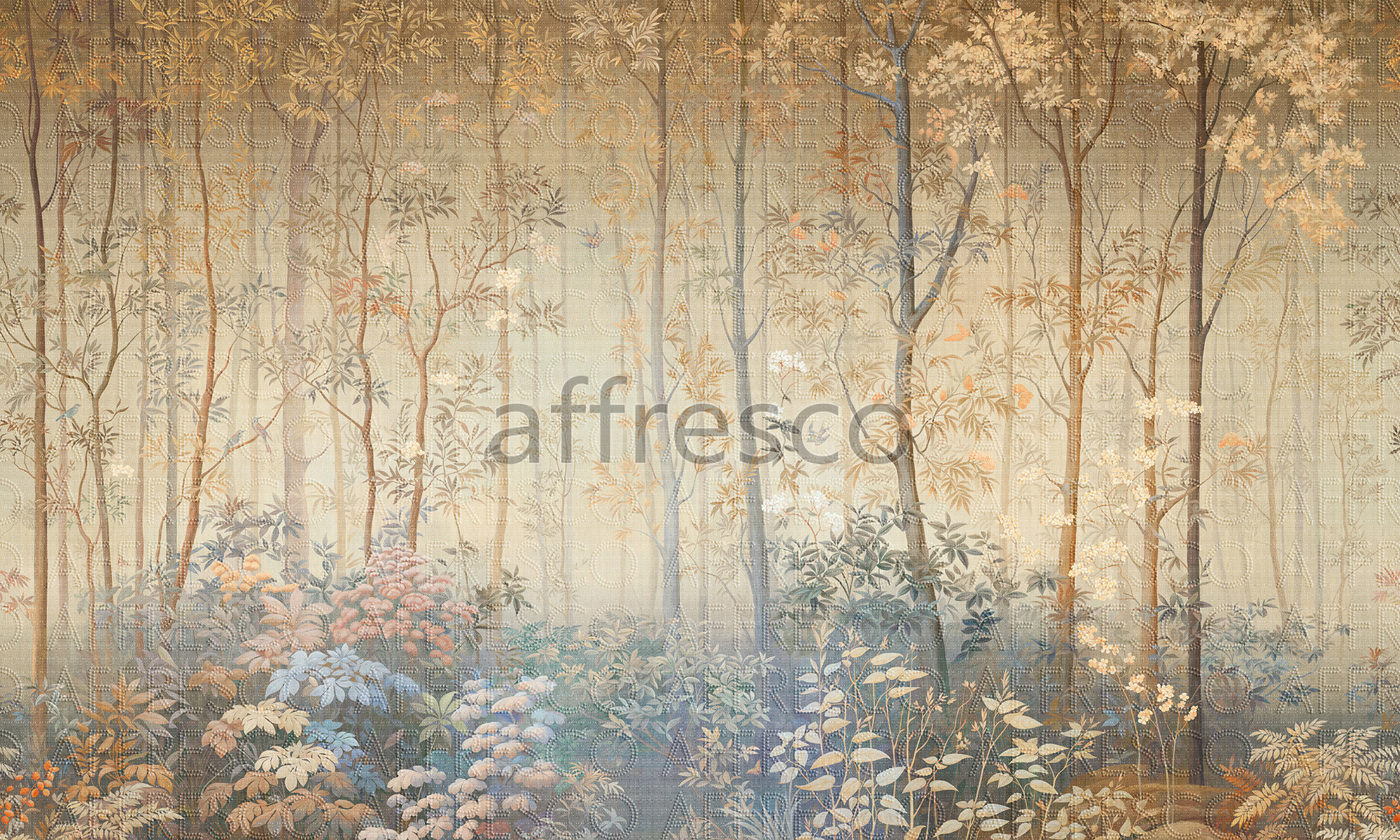 Арт. Affresco 2367-COL3 | Бесшовные Дизайнерские обои | Infinito Walls