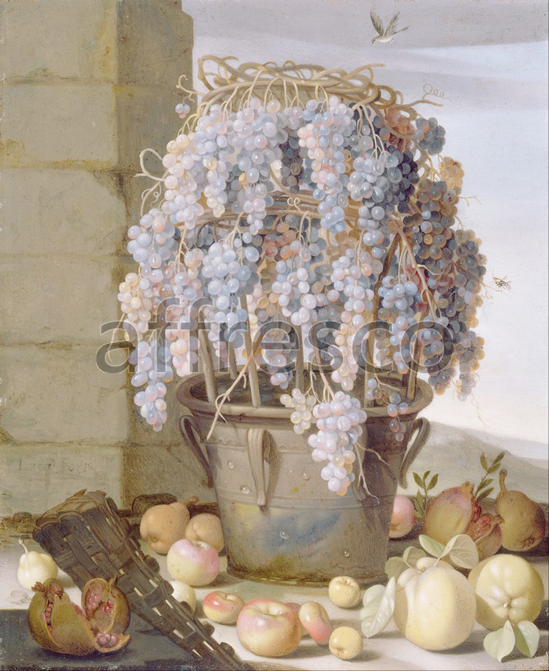 Каталог Аффреско, НатюрмортLuca Forte, Still Life with Grapes and other Fruit | арт. Luca Forte, Still Life with Grapes and other Fruit