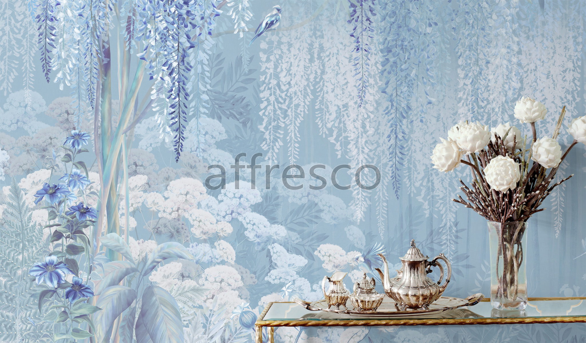 Бесшовные дизайнерские обои, Wisteria