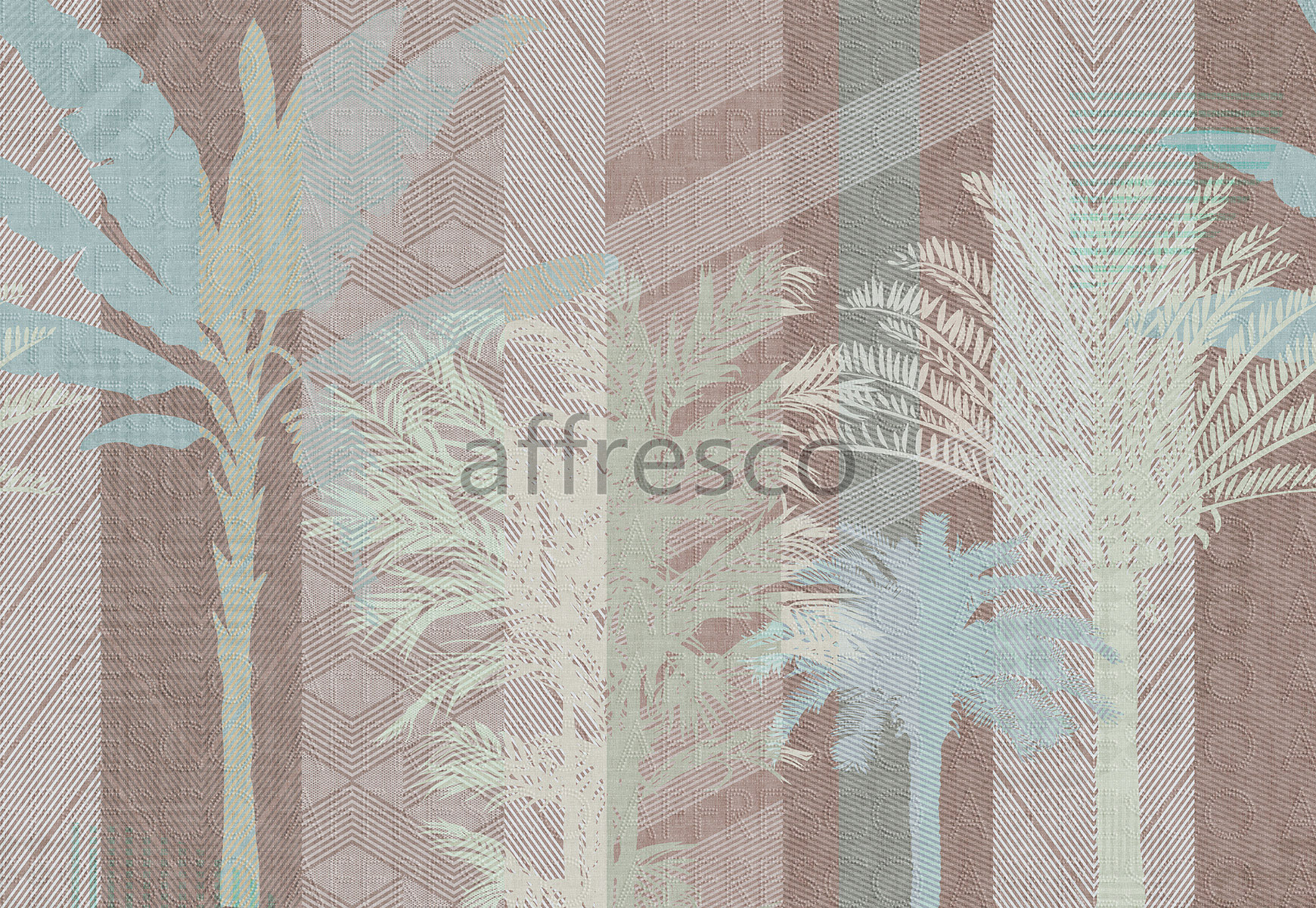 Фрески, Стилизованные пальмы