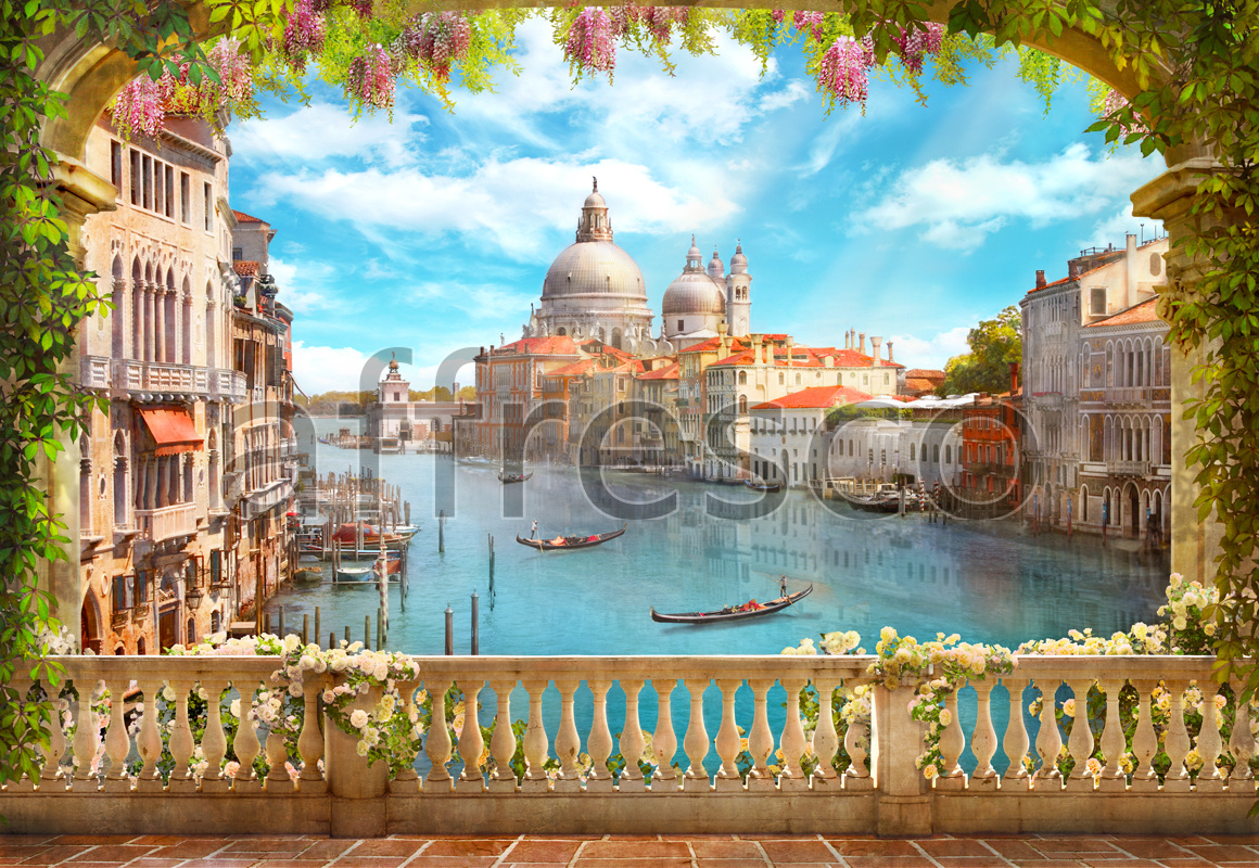 Фрески и фотообои, Венецианский балкон
