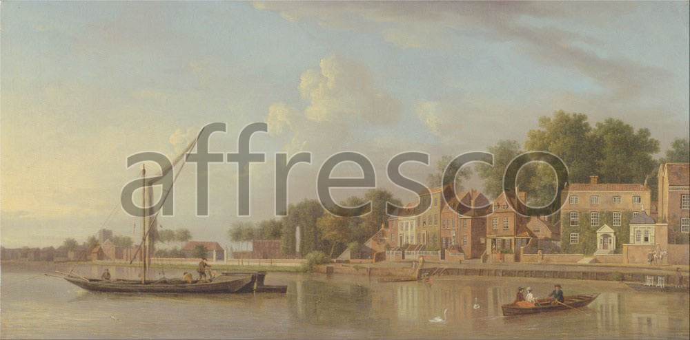 Каталог Аффреско, Классические пейзажиСэмюэль Скотт | арт. Samuel Scott, The Thames at Twickenham