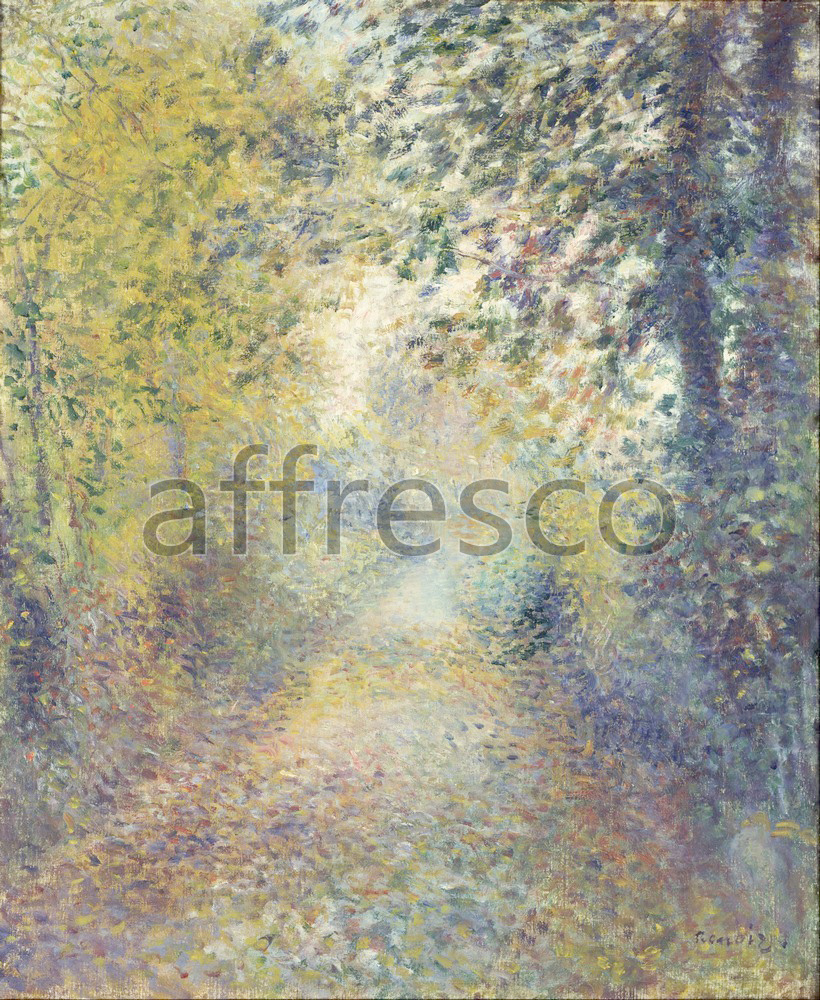 Каталог Аффреско, Импрессионисты и постимпрессионистыОгюст Ренуар, В лесу  | арт. Pierre Auguste Renoir, In the Woods
