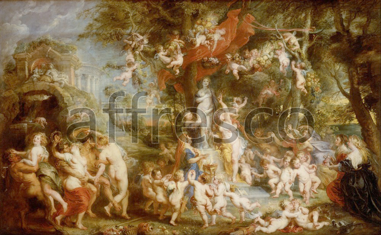 Каталог Аффреско, Античные сюжетыПитер Пауль Рубенс, праздник Венеры | арт.  Peter Paul Rubens The Feast of Venus