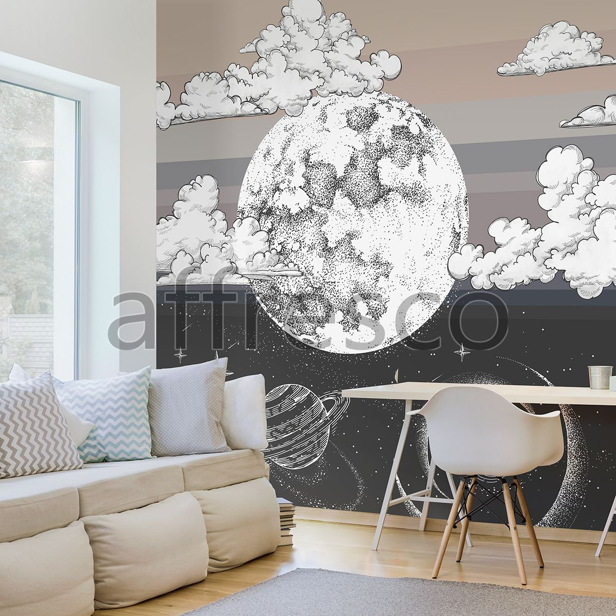 Фотообои мечты в облаках, Арт. AF2214-COL1, фабрика обоев Affresco