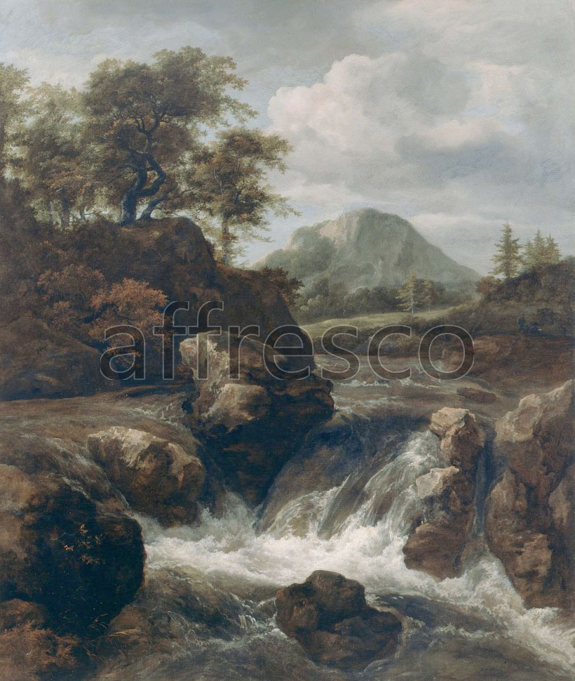 Каталог Аффреско, Классические пейзажиЯкоб ван Рёйсдал | арт. Van Ruisdael Jacob, A Waterfall