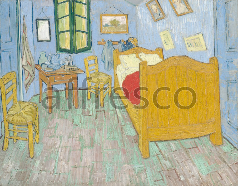 Каталог Аффреско, Импрессионисты и постимпрессионистыВинсент Ван Гог, Спальня в Арле  | арт. Vincent van Gogh, The Bedroom
