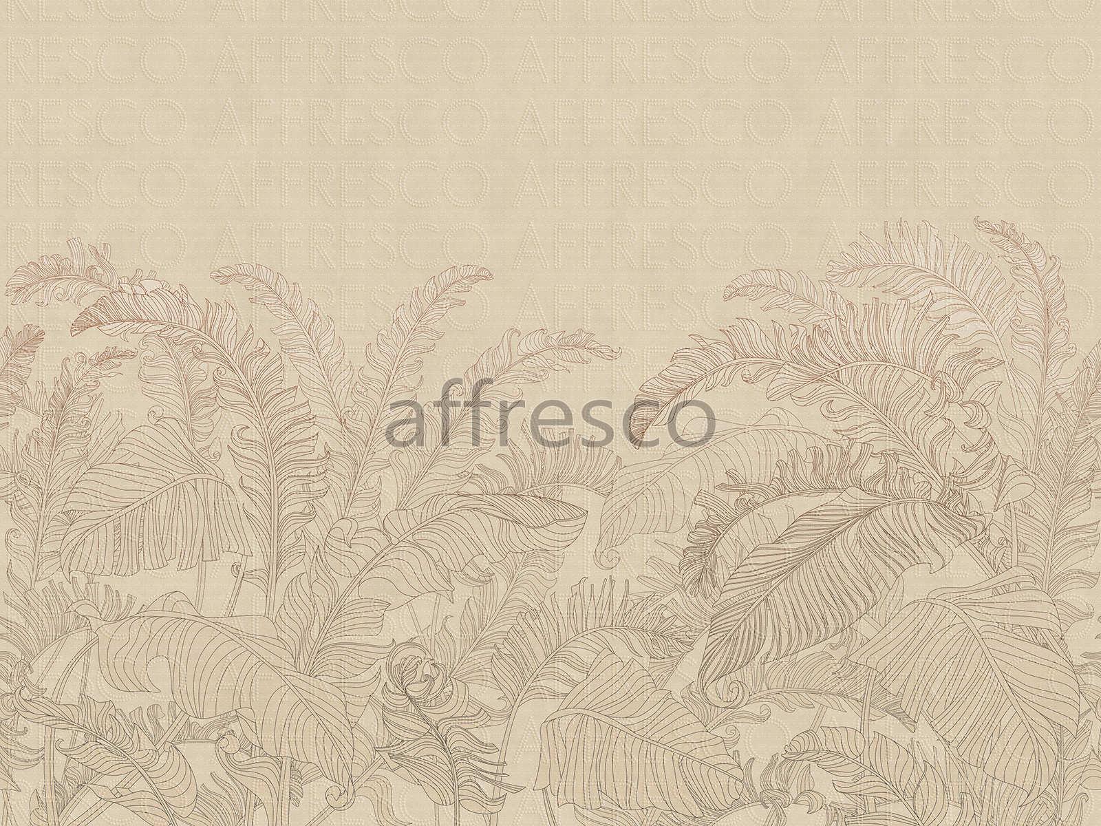 Арт. AF2129-COL1 | Бесшовные Дизайнерские обои | Line Art