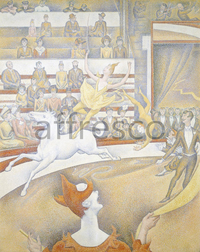Каталог Аффреско, Импрессионисты и постимпрессионистыЖорж Сёра, Цирк | арт. Georges Seurat, The Circus