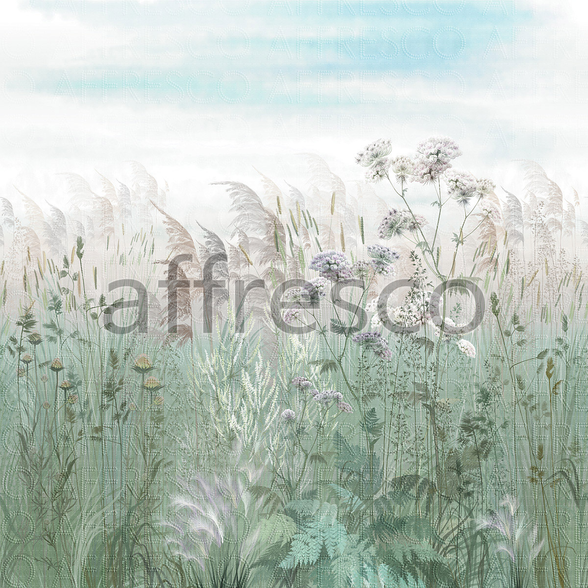 Фрески и фотообои, Летние травы