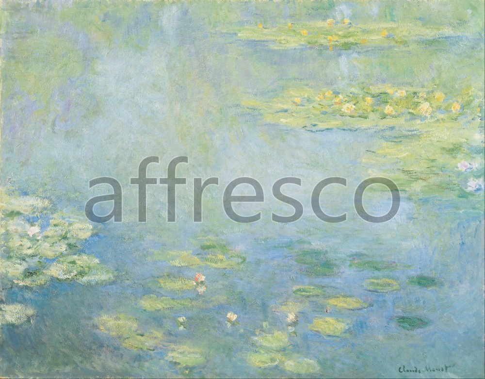 Каталог Аффреско, Импрессионисты и постимпрессионистыКлод Моне, Водяные лилии, кувшинки | арт. Claude Monet, Waterlilies