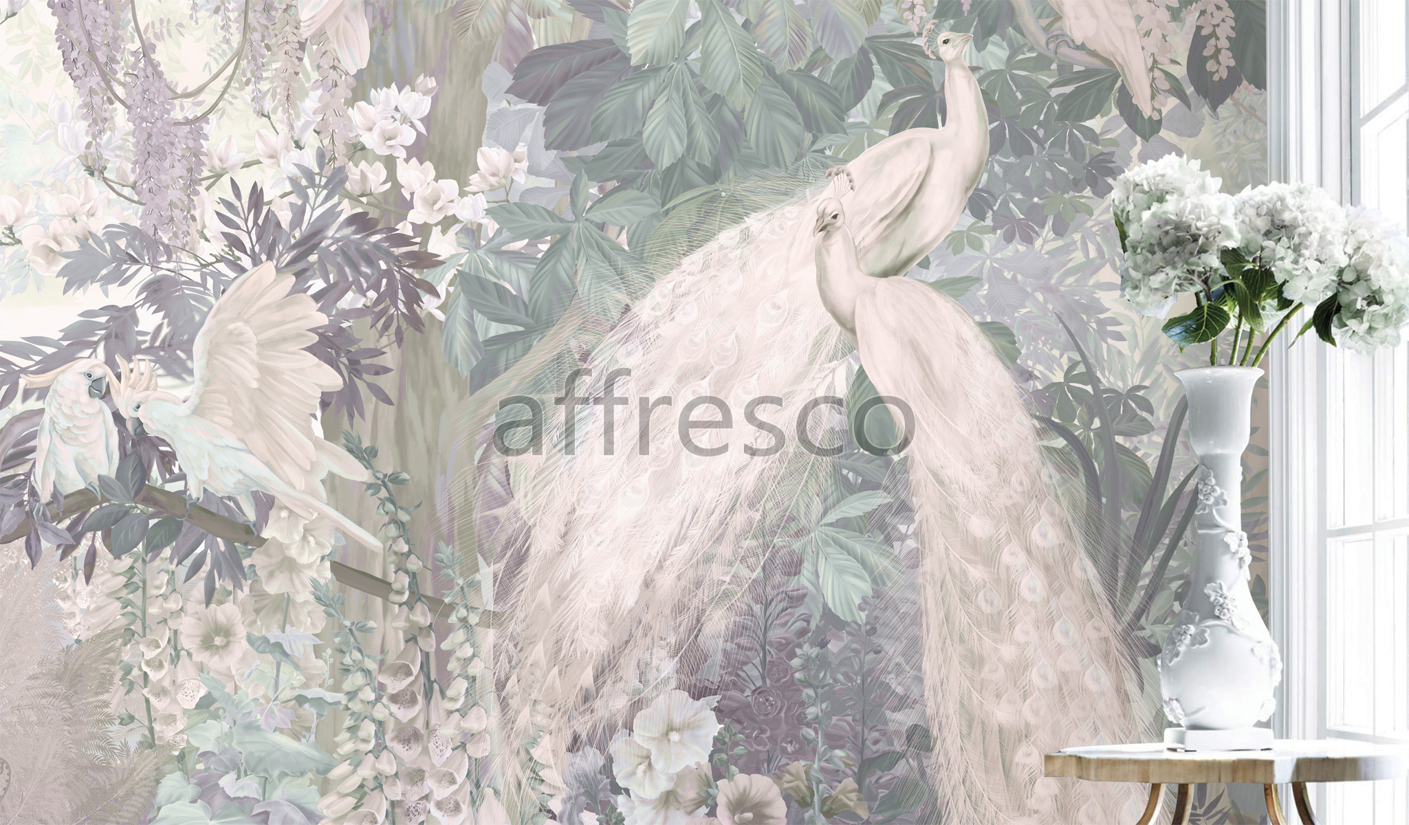 Бесшовные дизайнерские обои, Garden of Eden