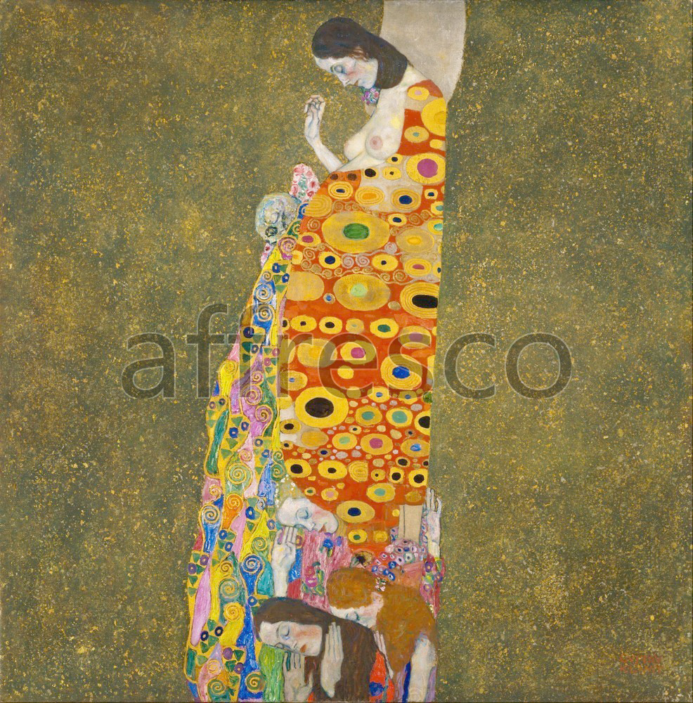 Каталог Аффреско, Импрессионисты и постимпрессионистыГустав Климт, Надежда II | арт. Gustav Klimt, Hope II