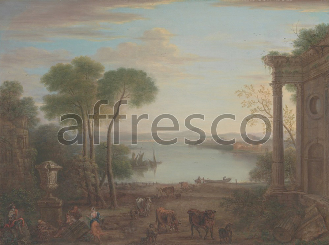 Каталог Аффреско, Классические пейзажиДжон Вуттон | арт. John Wootton, Classical Landscape