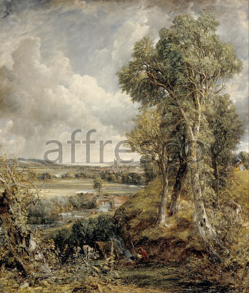 Каталог Аффреско, Классические пейзажиДжон Констебл | арт. John Constable, The Vale of Dedham