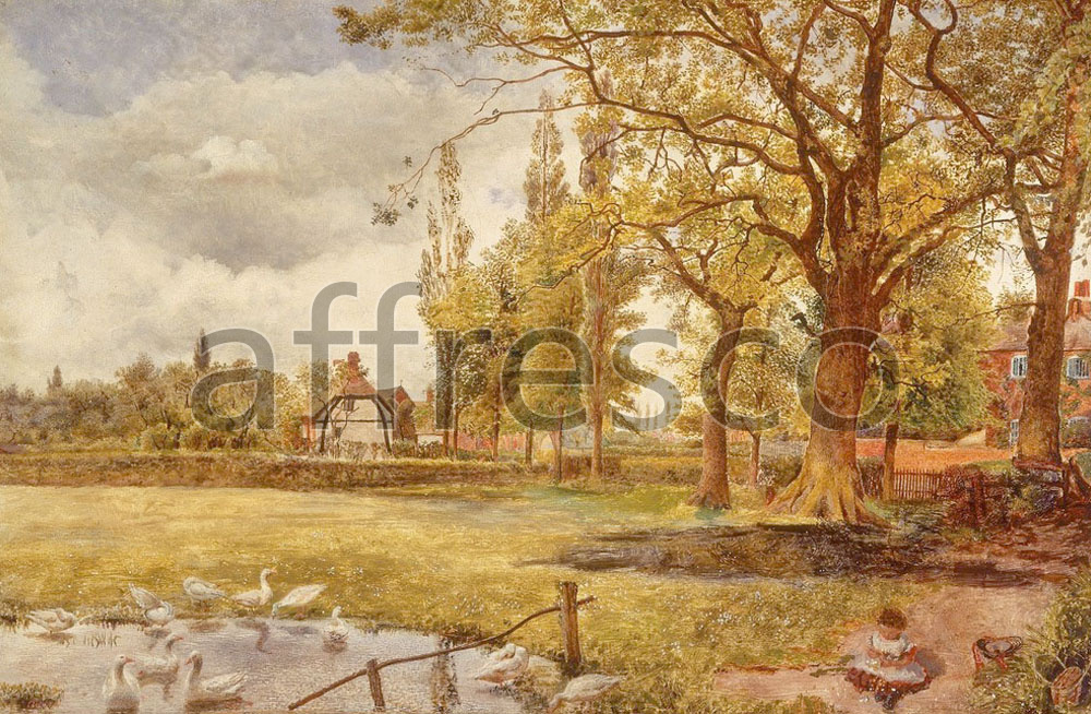 Каталог Аффреско, Классические пейзажи Даниэль Уильям | арт. William Davis, At Hale Lancashire