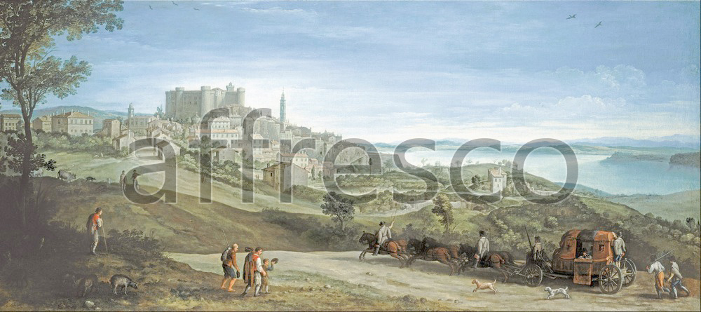 Каталог Аффреско, Классические пейзажиПауль Бриль | арт. Paul Bril, View of Bracciano
