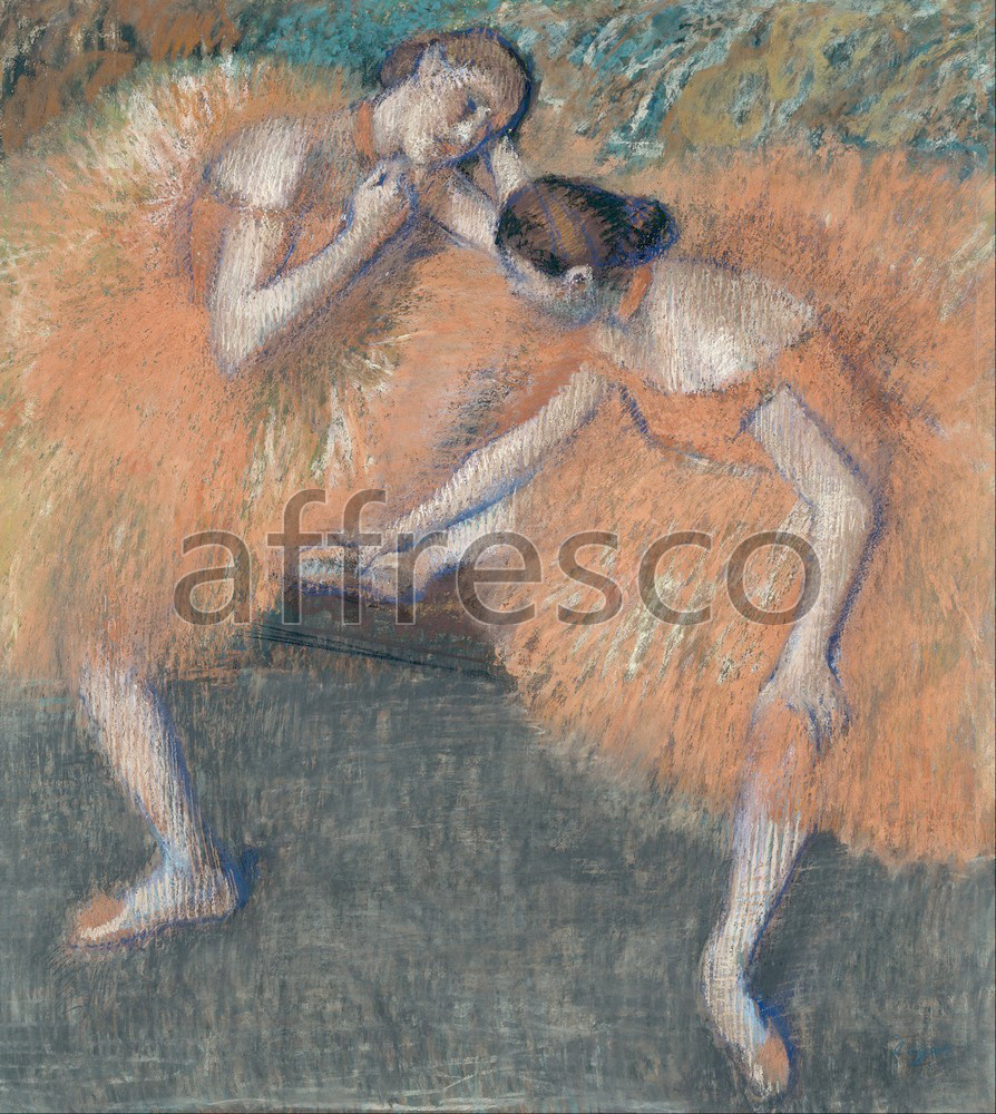 Каталог Аффреско, Импрессионисты и постимпрессионистыЭдгар Дега,  две танцовщицы | арт. Edgar Degas, Two Dancers