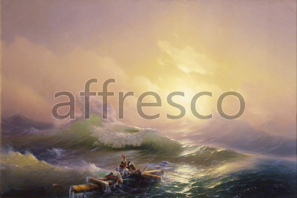 Каталог Аффреско, Морские пейзажиHovhannes Aivazovsky, The Ninth Wave | арт. Hovhannes Aivazovsky, The Ninth Wave