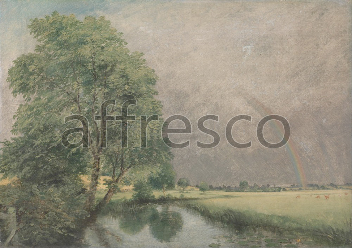 Каталог Аффреско, Классические пейзажиДжон Данторн | арт. John Dunthorne, The Rainbow near Salisbury