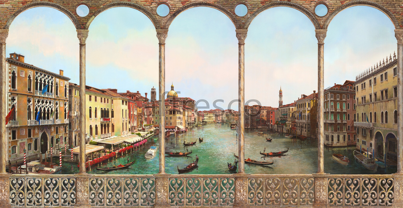 Фрески и фотообои, Панорама Венеции