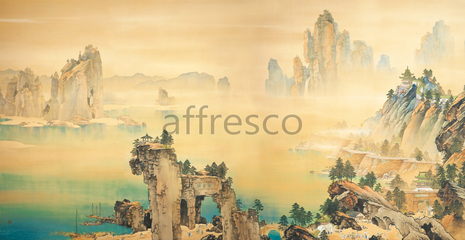 Фрески и фотообои, Китайский мотив горы