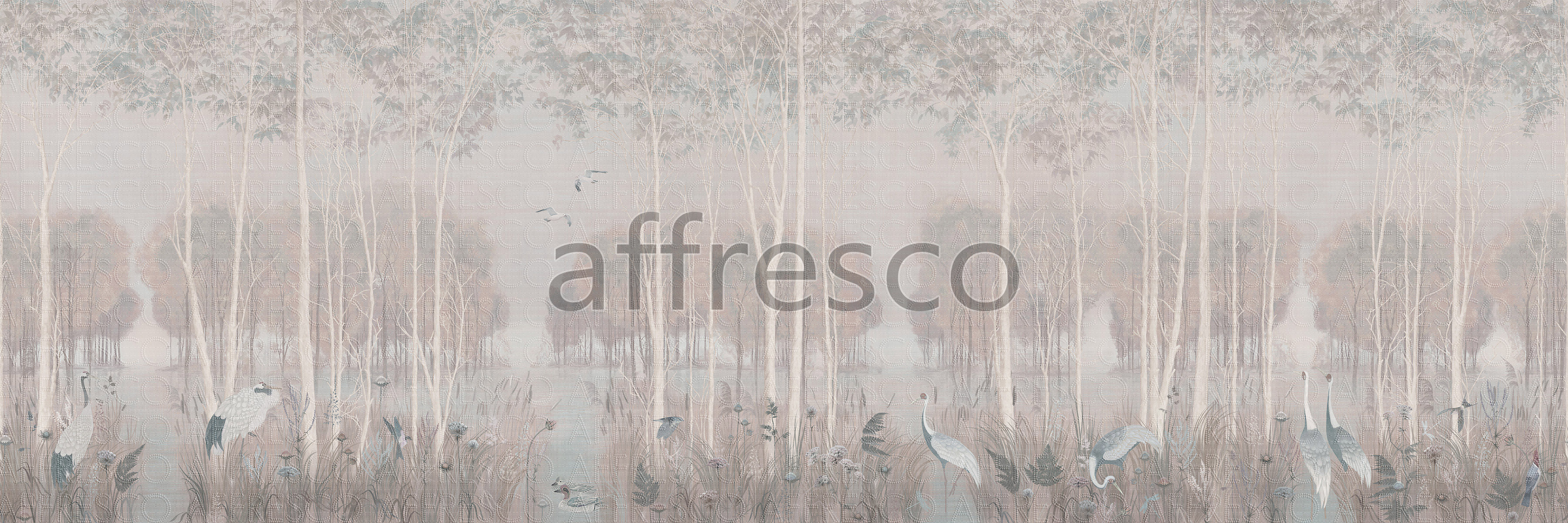 Фрески и фотообои, Осенний лес