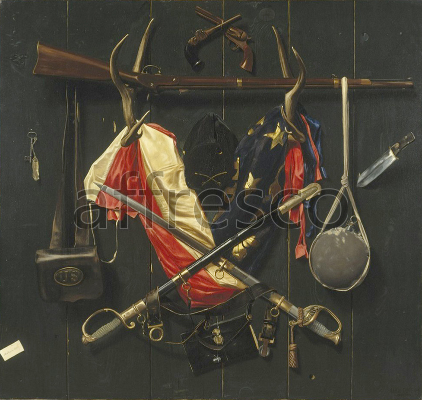 Каталог Аффреско, НатюрмортAlexander Pope, Emblems of the Civil War | арт. Alexander Pope, Emblems of the Civil War
