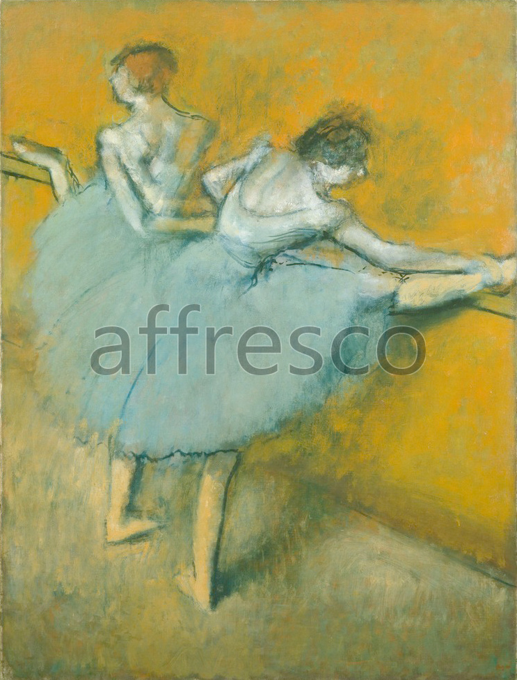 Каталог Аффреско, Импрессионисты и постимпрессионистыЭдгар Дега, Танцоры на Барре | арт. Edgar Degas, Dancers at the Barre