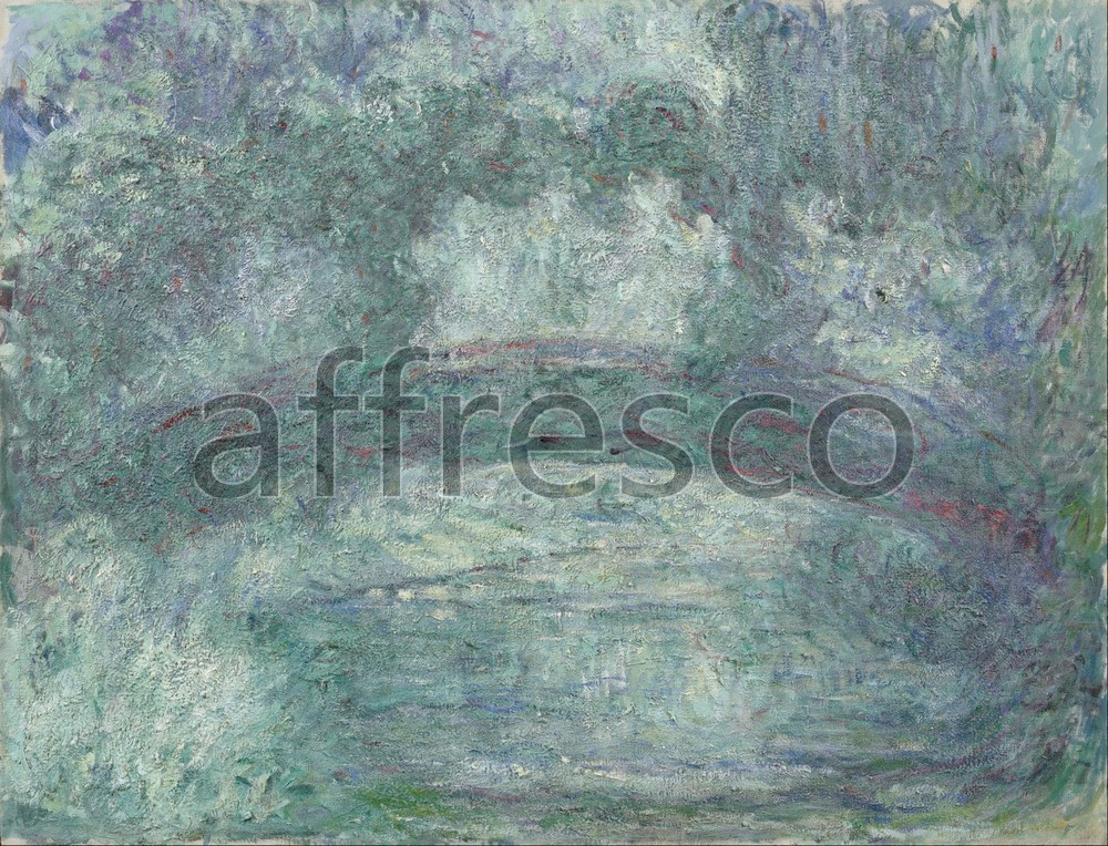Каталог Аффреско, Импрессионисты и постимпрессионистыКлод Моне,  Японский мост | арт. Claude Monet, The Japanese bridge