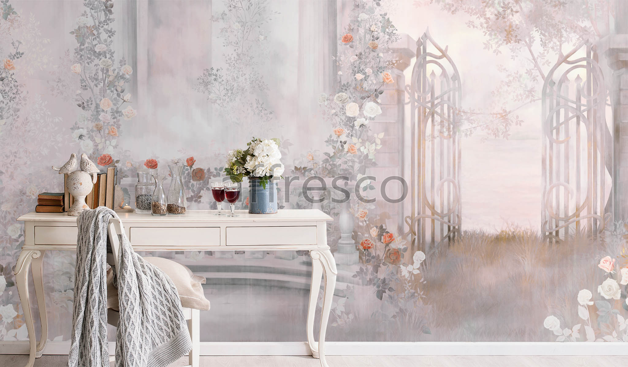 Бесшовные дизайнерские обои, Roses