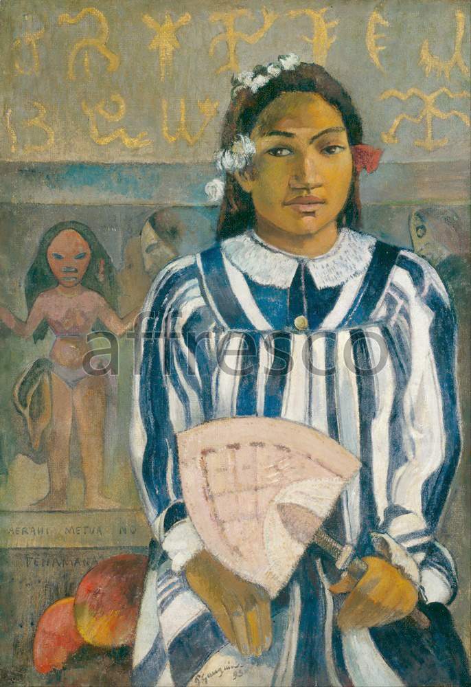 Каталог Аффреско, Импрессионисты и постимпрессионистыПоль Гоген, Предки Техаманы | арт. Paul Gauguin, The Ancestors of Tehamana OR Tehamana Has Many Parents