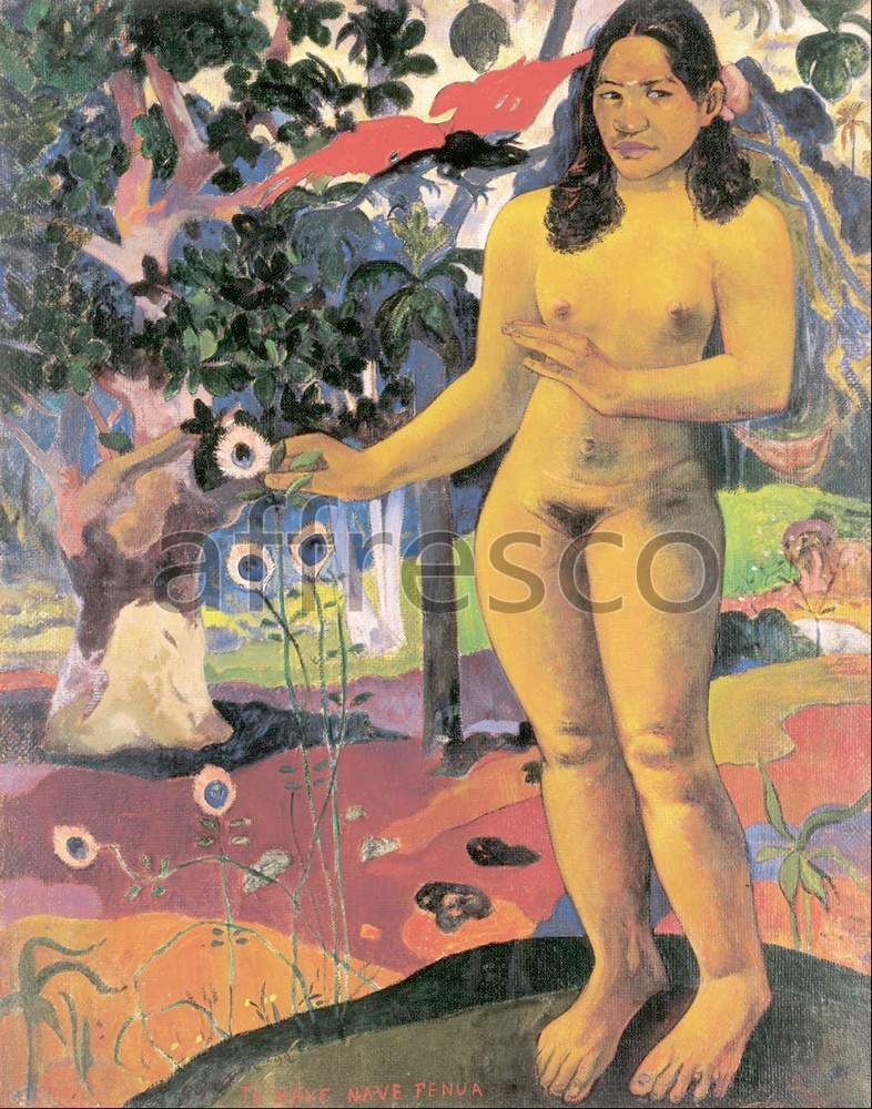 Каталог Аффреско, Импрессионисты и постимпрессионистыПоль Гоген, Прекрасная страна Те Неве Неве Фенуа | арт. Paul Gauguin, Delightful Land Te Nave Nave Fenua